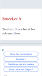 Mobile Screenshot of brucelee.fr