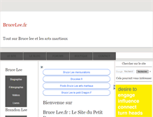 Tablet Screenshot of brucelee.fr